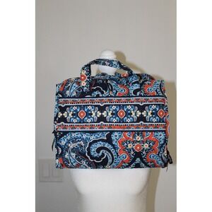 Vera Bradley Quilt Hanging Travel Organizer Toiletry Bag Retired 2015 Marrakesh